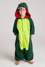 Onesie Groene Draak Pakje 116-122 Drakenpak Dino Kostuum Gro, Ophalen of Verzenden, Nieuw