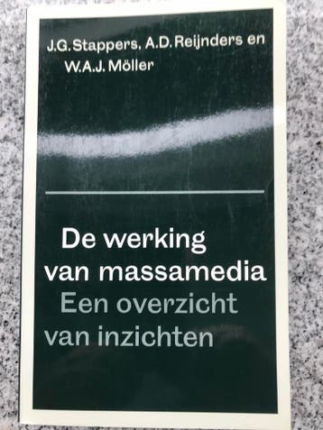 De werking van massamedia. Een overzicht van inzichten, Gelezen, Verzenden, J.G. Stappers, A.D. Reijnders & W.A.J. Moller, Overige onderwerpen