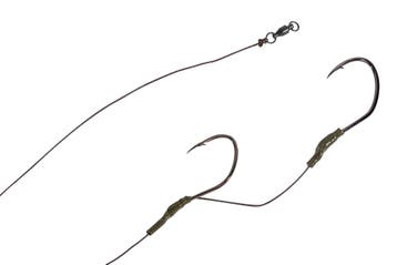 Ultimate Catfish Rig Double Hook # 6/0 + 8/0, Watersport en Boten, Hengelsport | Algemeen, Verzenden, Nieuw, Vislijn