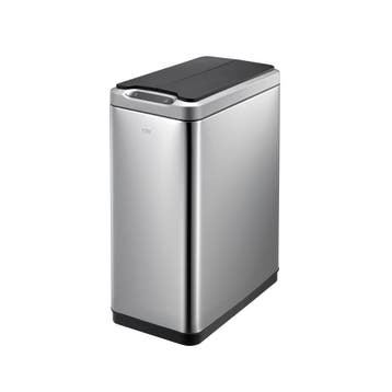 EKO Phantom Sensor Bin 45 ltr - Mat RVS/Zwart, Verzenden, Nieuw