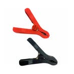 Set kleine accuklemmen rood & zwart, Ophalen of Verzenden, Nieuw