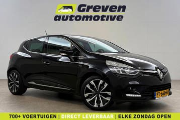 Renault Clio 0.9 TCe Limited | Navi | Airco | Cruise | LED |, Euro 6, Zwart, Handgeschakeld, Nieuw