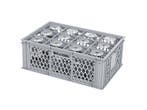 BASIC glazenkrat - 600 x 400 x H 224 mm voor 12 glazen -, Ophalen of Verzenden, Nieuw
