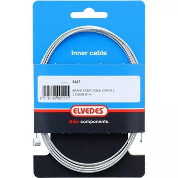 Elvedes Binnenkabel rem 225 cm - ton nippel - verzinkt st..., Fietsen en Brommers, Fietsonderdelen, Ophalen of Verzenden, Nieuw