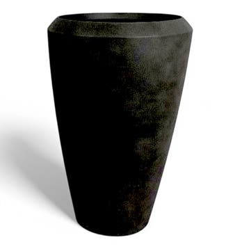 Countryfield Bloempot Plantoj Zwart Ø44 cm - Hoogte 70 cm, Tuin en Terras, Ophalen of Verzenden, Nieuw