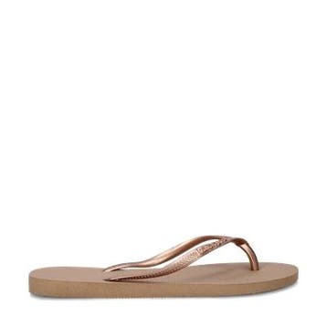 Havaianas Slim slippers voor dames in het Rose goud, Slippers, Overige kleuren, Verzenden, Nieuw