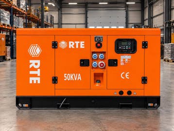 Veiling: Generator RTE 7121 Diesel 50kVA 2026 Nieuw, Ophalen
