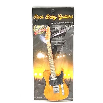 Baby miniatuur replica Telecaster gitaar 15cm B. Springsteen, Ophalen of Verzenden, Nieuw, Pop, Beeldje of Miniatuur