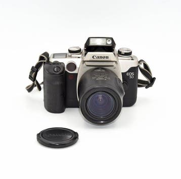 Canon EOS 50 + 35-80mm | Analoge camera, Audio, Tv en Foto, Fotocamera's Analoog, Nieuw