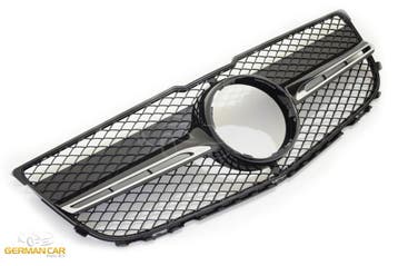 Grille geschikt voor Mercedes X204 GLK-Klasse chrome zwart |