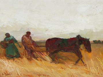Ramón Puig Benlloch (1929-2015) - Labrando la tierra