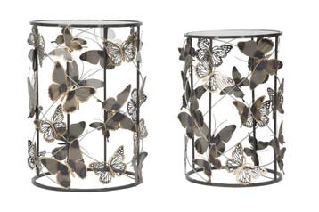 TAFEL FARFALLE SET 2ST CM 41,3X55-35X50,3 - 1423980000, Ophalen of Verzenden, Nieuw