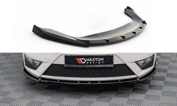 Voorspoiler V.2 Seat Ibiza FR SC FL Maxton Glans Zwart, Ophalen of Verzenden, Nieuw