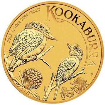 Australië. 15 Dollars 2023 1/10 oz $15 AUD Australian Gold