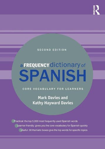 A Frequency Dictionary of Spanish 9781138686540, Verzenden, Zo goed als nieuw