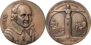 Brons medaille 1905 Hamburg, Verzenden
