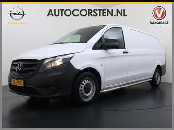 Zakelijke Lease |  Mercedes-Benz Vito 110CDI Extra Lang *OPR, Stof, Gebruikt, Euro 6, Wit