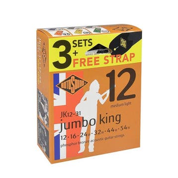 Rotosound JK12-31 Phosphor Bronze Akoestische Gitaar Snaren, Ophalen of Verzenden, Nieuw