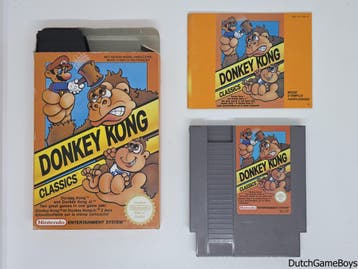 Nintendo Nes - Donkey Kong Classics - FAH, Spelcomputers en Games, Games | Nintendo NES, Verzenden, Gebruikt