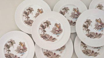 Johnson & Bros. - Tafelservies voor 6 (9) - Broodbordjes -