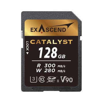 Exascend Catalyst UHS-II SD Card(V90) 128GB, Ophalen of Verzenden, Nieuw, Overige typen, Overige merken
