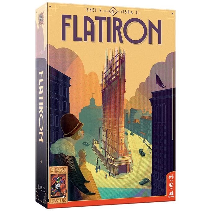 Flatiron Bordspel, Hobby en Vrije tijd, Gezelschapsspellen | Bordspellen, Nieuw, Ophalen of Verzenden