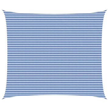 Zonneschaduwzeil 6x8m HDPE | Retourdeal 51% Korting, Ophalen of Verzenden, Zo goed als nieuw
