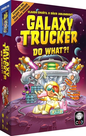 Galaxy Trucker - Do What?! Expansion | Czech Games Edition -, Hobby en Vrije tijd, Gezelschapsspellen | Bordspellen, Verzenden