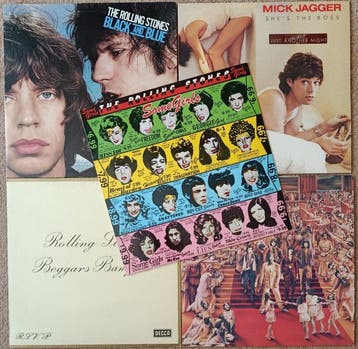 De Rolling Stones, Mick Jagger - Some Girls ( Die Cut with, Nieuw in verpakking