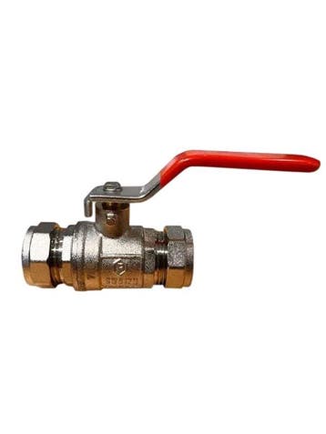 kogelkraan 28 x 28 knel (CV ketel aansluitmateriaal), Ophalen of Verzenden, Nieuw, Cv-ketel of Combi-ketel, Hoog rendement (Hr)