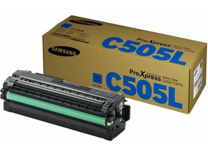 Samsung Tonercartridge CLT-C505L -, Computers en Software, Printers, Verzenden