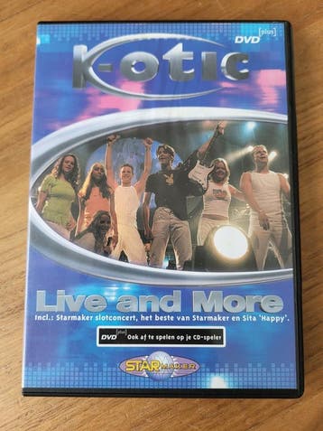 DVD - K-otic - Live And More, Alle leeftijden, Verzenden, Gebruikt