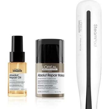 Stoom stijltang + 2 behandelingen - LOREAL - Steampod 3...., Verzenden, Nieuw, Overige typen