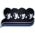 The Beatles - Heads & Stripes - Patch officiële merchandise, Ophalen of Verzenden, Nieuw, Kleding