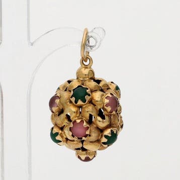 Hanger - 18 karaat Geel goud, Sieraden, Tassen en Uiterlijk, Antieke sieraden