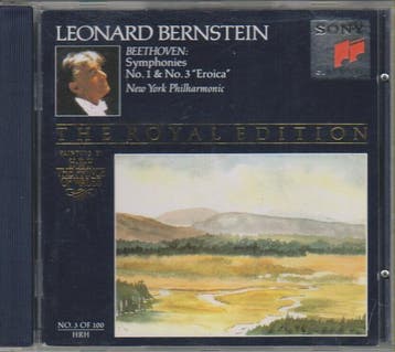 cd - Beethoven - Leonard Bernstein, New York Philharmonic, Verzenden, Zo goed als nieuw