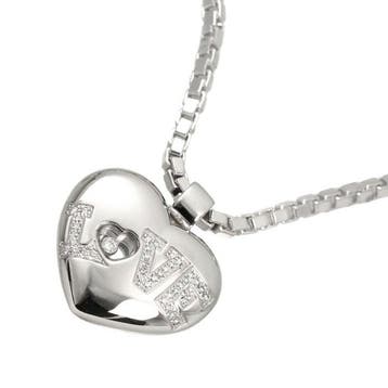 Chopard - Halsketting - 18 karaat Witgoud, Nieuw