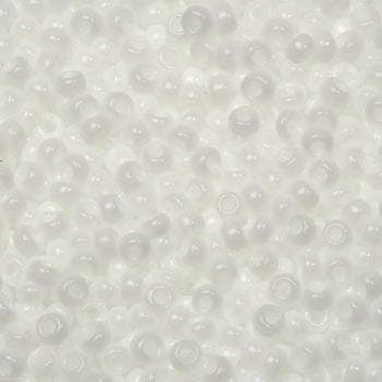 c.a. 5 gram Miyuki rocailles 11/0 - Opaque white (2 mm 11), Ophalen of Verzenden, Nieuw, Kraal
