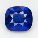 1 pcs Blauw Saffier - 11.28 ct - Asian Institute of, Nieuw
