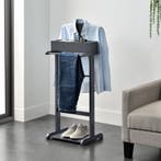 Dressboy kledingrek met opbergdoos 110x43,5x34,5 cm grijs, Verzenden, Nieuw