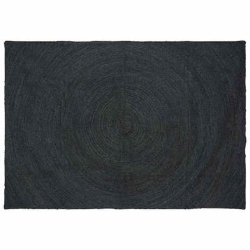 vidaXL Vloerkleden Donkergrijs 200 x 290 cm Jute, Verzenden, Nieuw