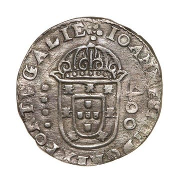 Portugal. D. João IV (1640-1656). Cruzado (400 Réis) -