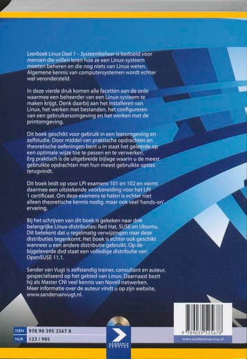 Leerboek Linux, deel 1, Systeembeheer 4e druk 9789039525678, Verzenden, Gelezen, S. van Vugt