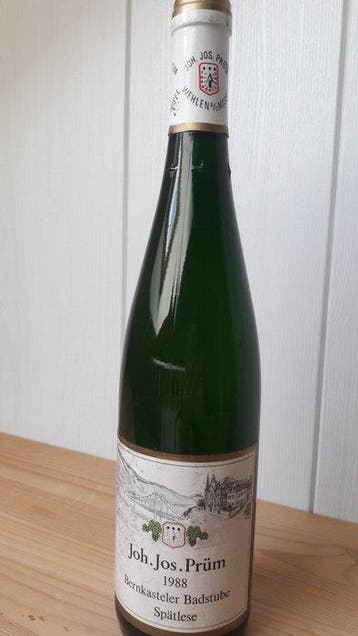 1988 Joh. Jos. Prüm Bernkasteler Badstube - Moezel Spätlese, Nieuw