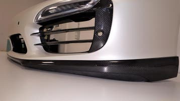 Carbon bumper inserts Porsche 991 Turbo S, Verzenden