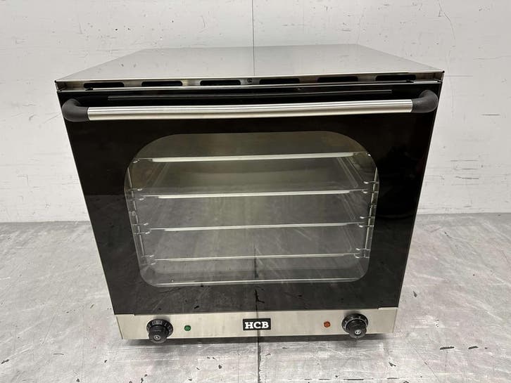 RVS HCB Convectieoven Oven Heteluchtoven 4 x 43/32 cm 230V, Zakelijke goederen, Horeca | Keukenapparatuur, Nieuw in verpakking
