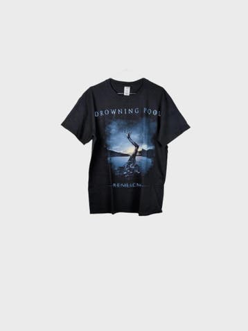 Gildan T-Shirt Heren maat L Zwart Vintage, Ophalen of Verzenden, Nieuw
