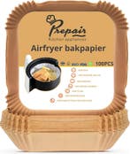 PREPAIR - Airfryer bakpapier - Vierkante papieren filters-, Witgoed en Apparatuur, Airfryers, Ophalen of Verzenden, Zo goed als nieuw