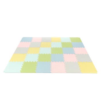 Speelmat van 30 vloertegels (van 1,2 cm dik) in div. kleuren, Kinderen en Baby's, Ophalen of Verzenden, Nieuw, Speelkleed