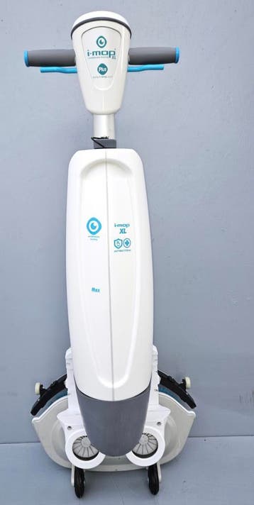 100% i-mop schrobmachine schrobzuigmachine op accu - i-team, Ophalen of Verzenden, Zo goed als nieuw, Schrobmachine